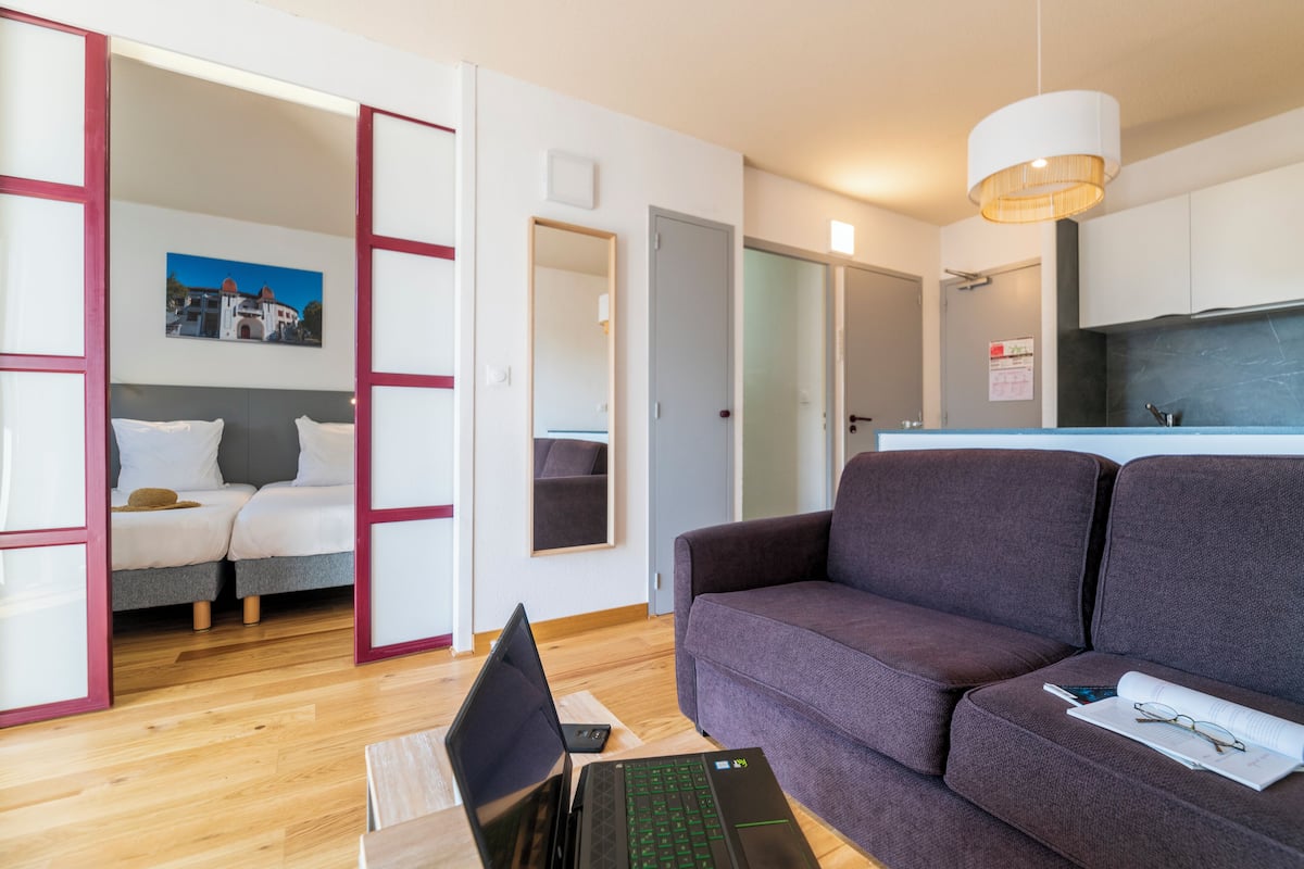 1 camera, biancheria da letto di alta qualità, una cassaforte in camera