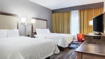 In-room safe, desk, iron/ironing board, free cribs/infant beds
