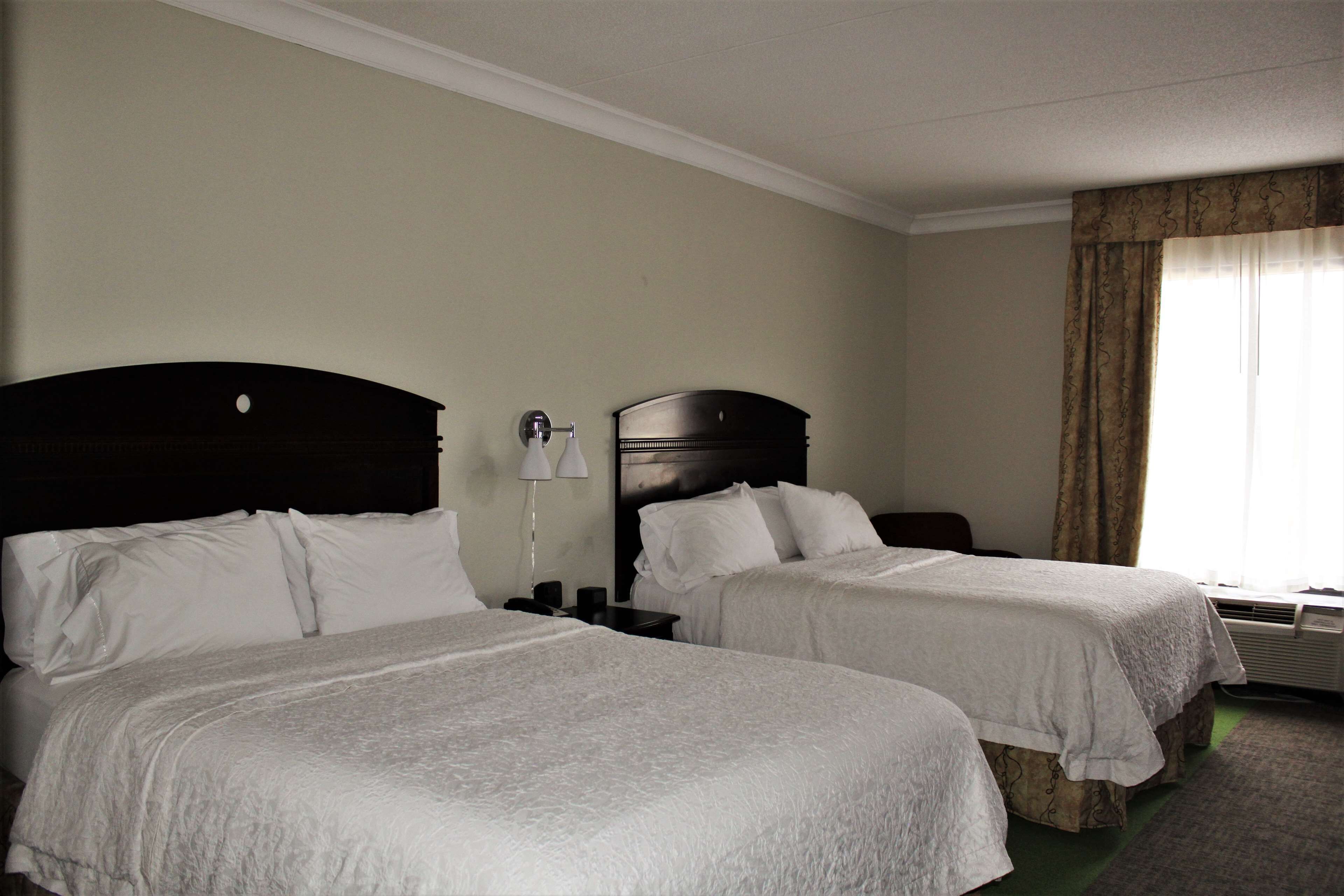 two queen beds non smoking | in-room safe, iron/ironing board, free cots/infant beds, free wifi