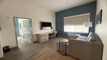 Suite, 1 Bedroom, Non Smoking (1 King Bed) | Down comforters, pillowtop beds, desk, laptop workspace