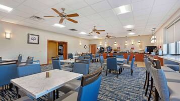 Free daily full breakfast