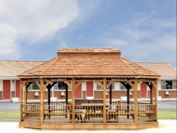 Façade de l’hébergement