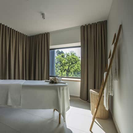 Sauna, body treatments, facials, manicures and pedicures