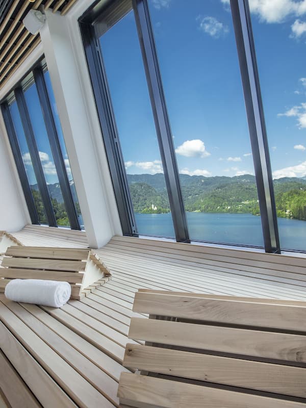 Sauna, body treatments, facials, manicures and pedicures