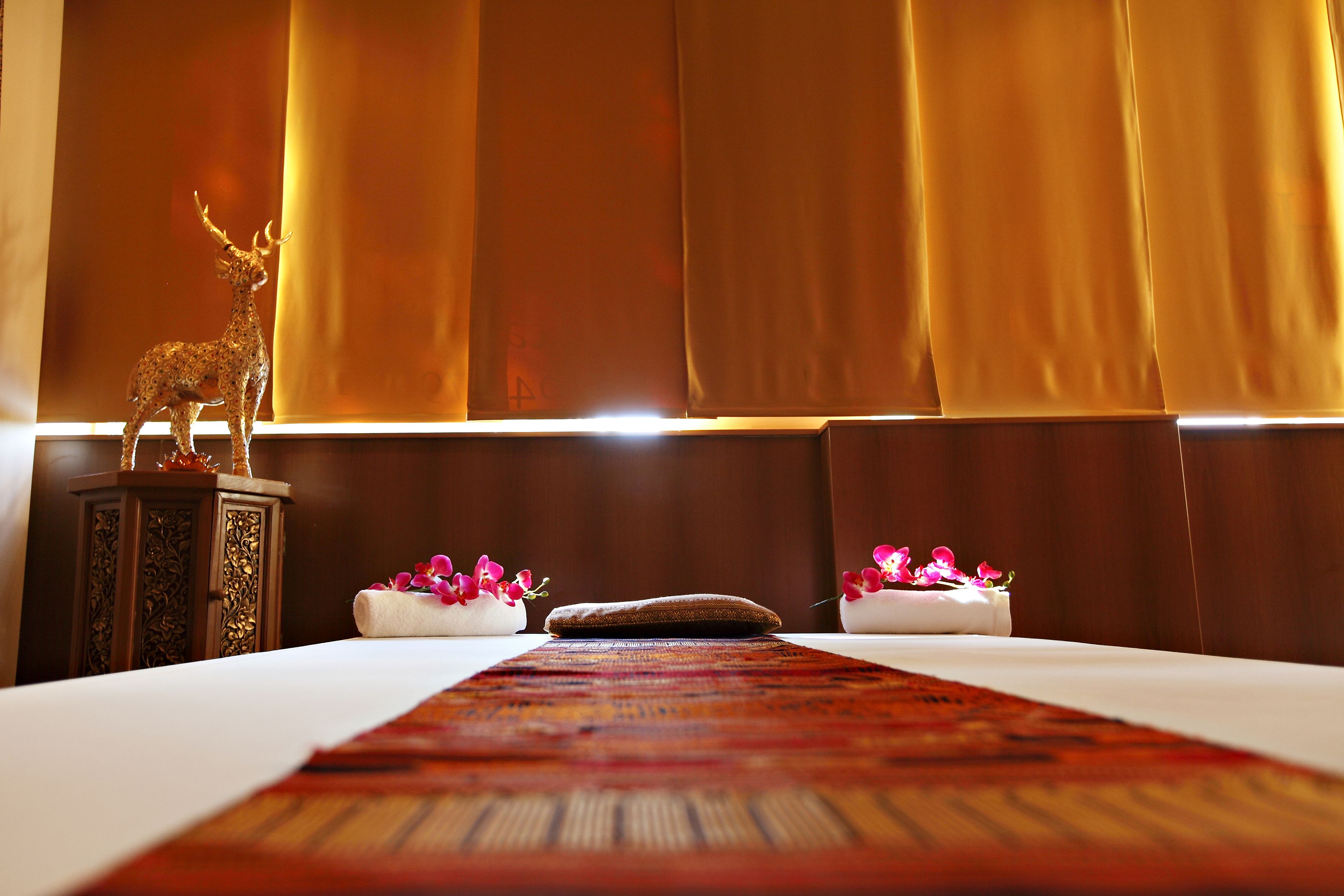 sauna, body treatments, facials, manicures and pedicures