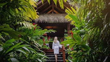 Behandelingskamers voor koppels, een bubbelbad