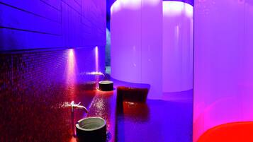 Steam room, Turkish bath, body treatments, aromatherapy