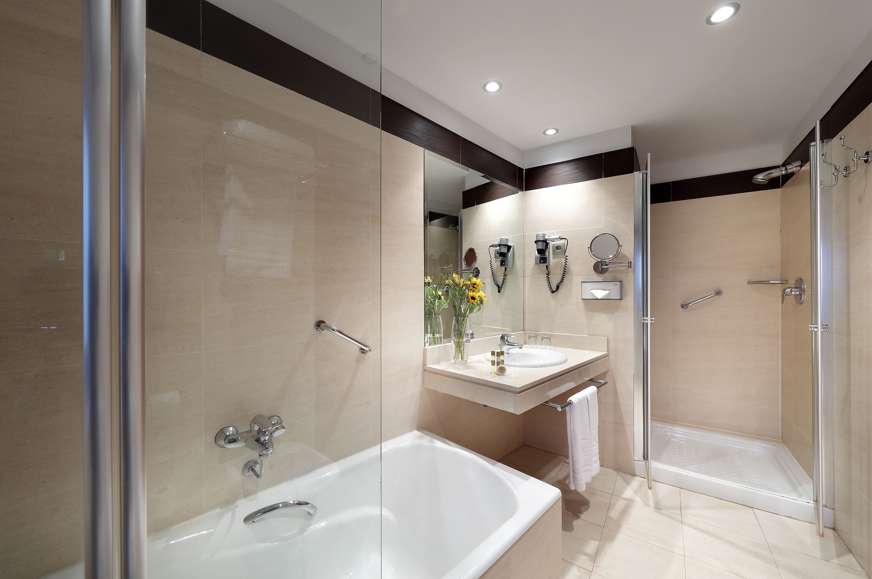 in-room safe, desk, blackout curtains, iron/ironing board