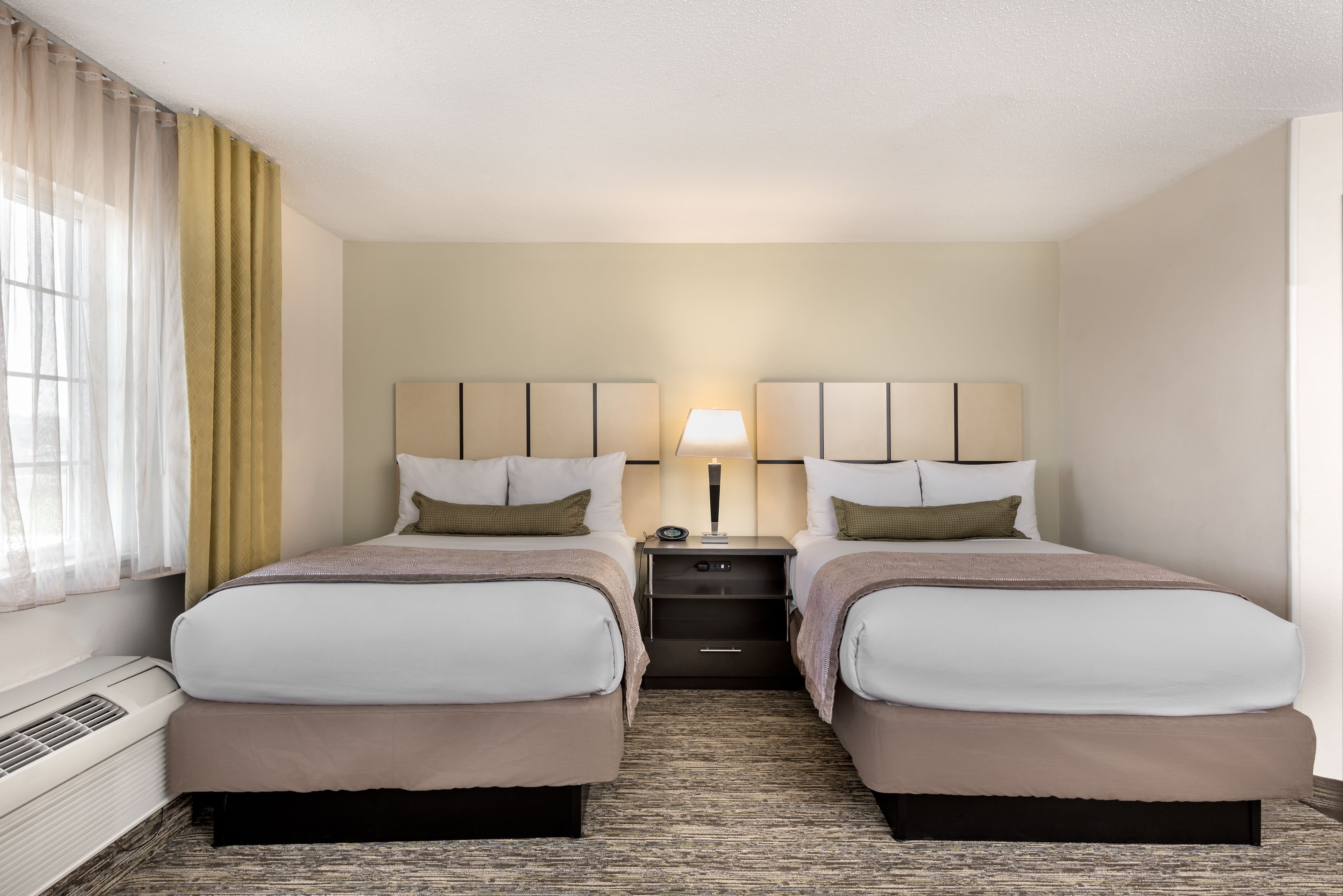 studio suite, 2 double beds, accessible (mobility, accessible tub) | 1 bedroom, desk, laptop workspace, blackout curtains