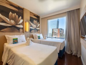 Minibar, in-room safe, desk, blackout drapes