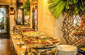 Colazione a buffet, servita tutte le mattine (70 BRL a persona) 