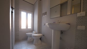 Triple Room | Bathroom | Shower, free toiletries, hair dryer, towels