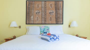 Signature Villa, 3 Bedrooms, Ocean View, Beachfront | Egyptian cotton sheets, premium bedding, pillow-top beds