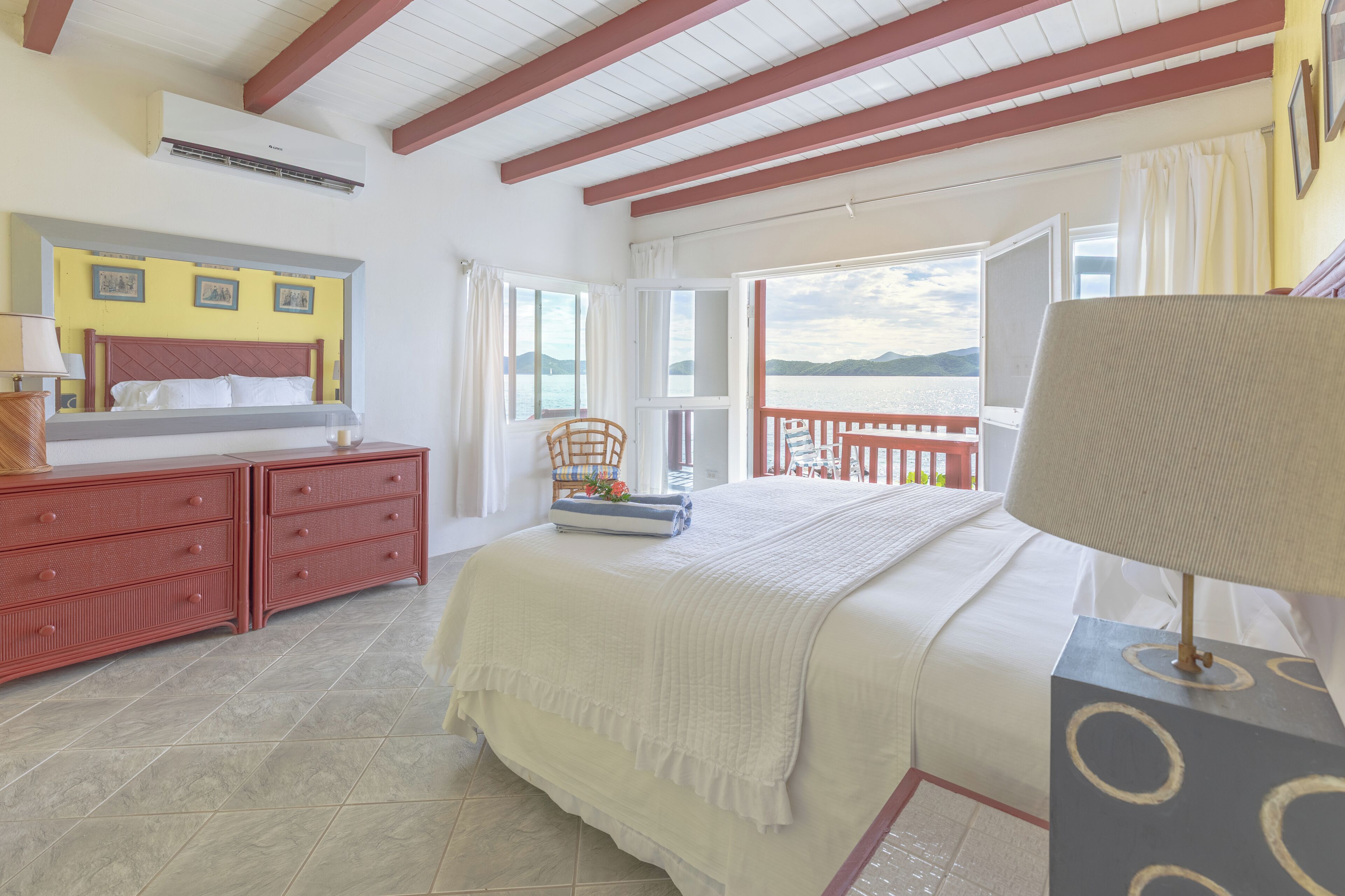 Signature Villa, 2 Bedrooms, Terrace, Oceanfront | Egyptian cotton sheets, premium bedding, pillowtop beds