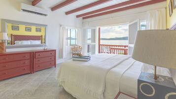 Signature Villa, 2 Bedrooms, Terrace, Oceanfront | Egyptian cotton sheets, premium bedding, pillowtop beds