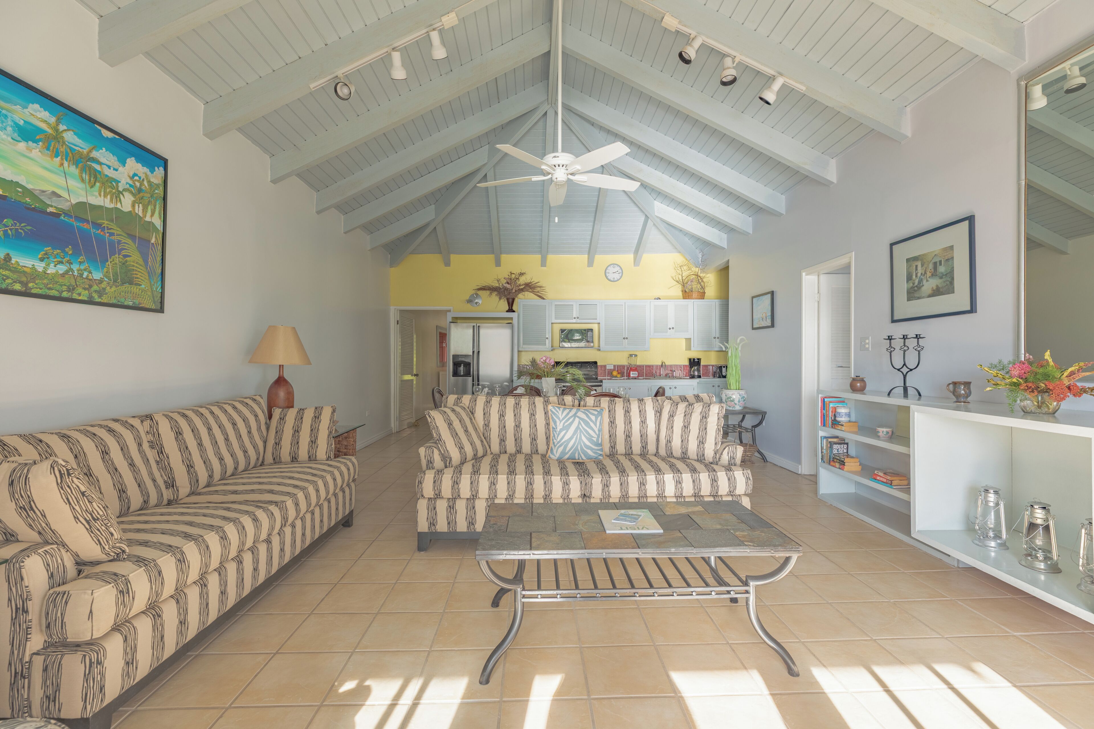 Signature-Villa, 3 Schlafzimmer, Meerblick, Strandnähe | Wohnbereich