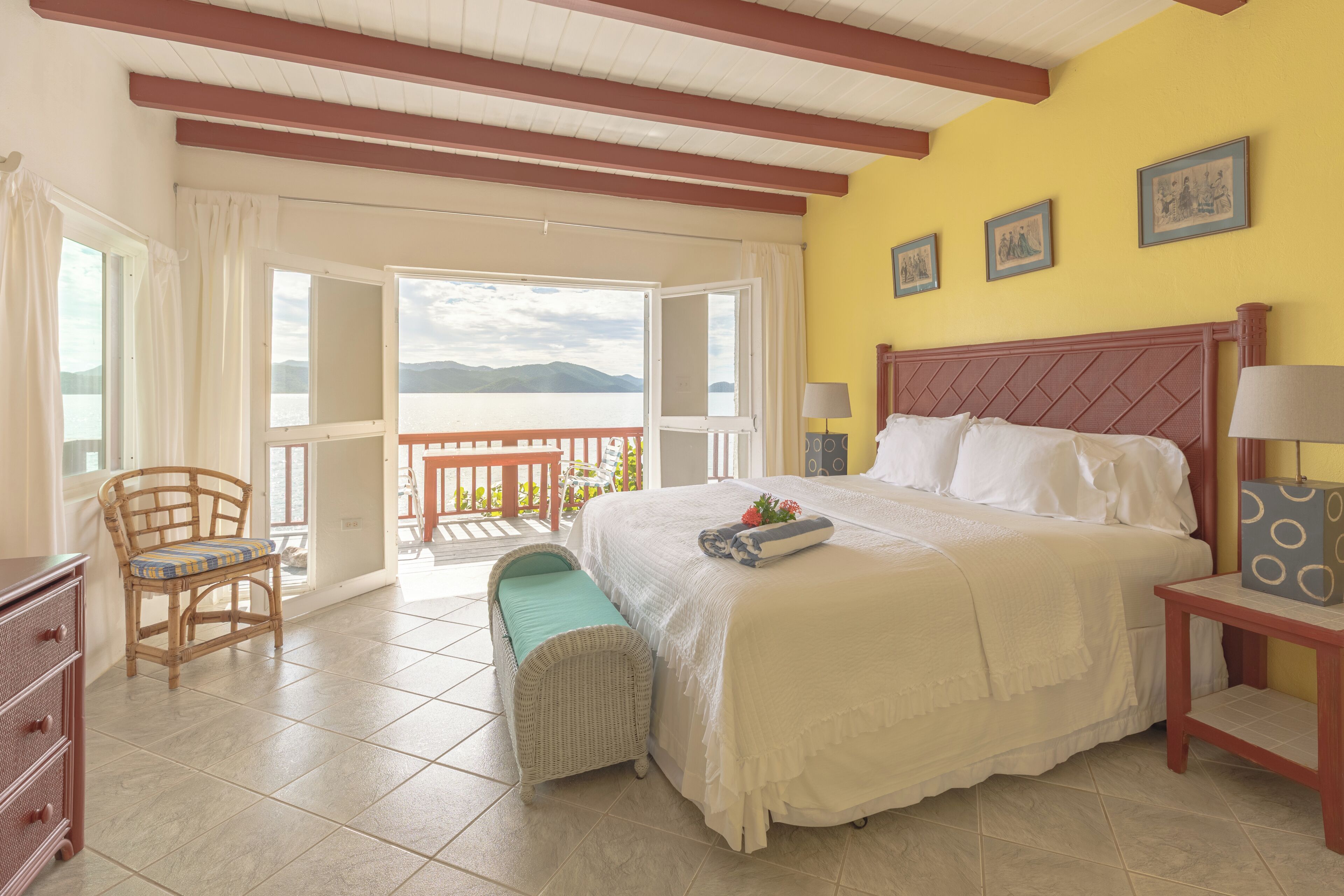 Signature-Villa, 2 Schlafzimmer, Terrasse, Meerseite