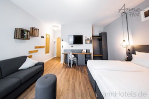 Premium bedding, in-room safe, desk, blackout curtains