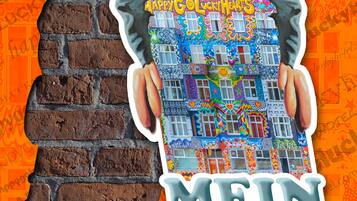 Fassade der Unterkunft