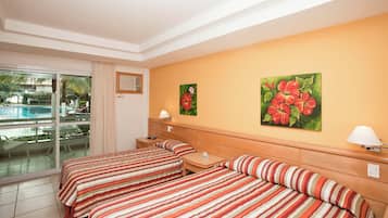 Ropa de cama hipoalergénica y minibar