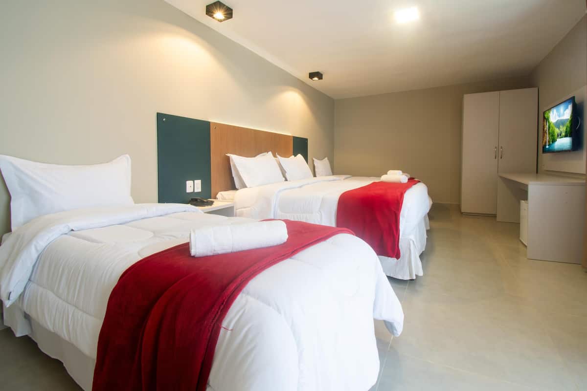 Minibar, in-room safe, blackout drapes, free WiFi