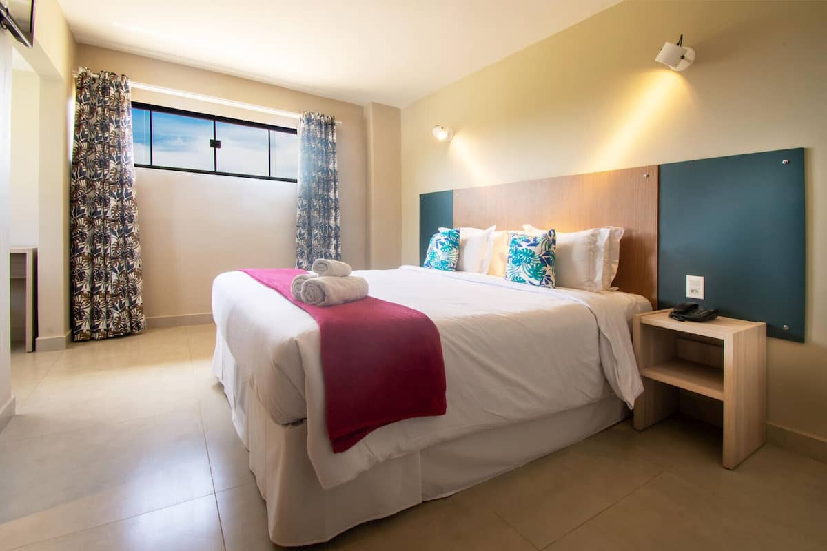 Minibar, in-room safe, blackout curtains, free WiFi