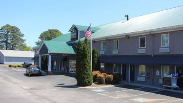 Overnatningsstedets facade