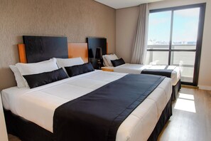 Minibar, in-room safe, desk, blackout curtains