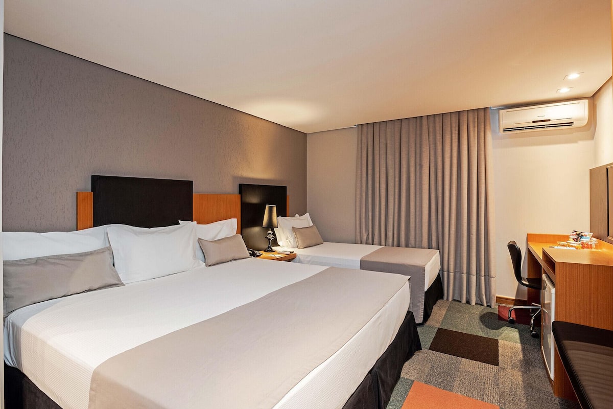 Minibar, in-room safe, desk, blackout curtains