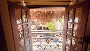 Suite junior, 1 cama de matrimonio grande, balcón | Terraza o patio