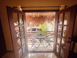 Junior Suite, 1 King Bed, Balcony | Terrace/patio
