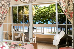 Standardzimmer, Balkon, Meerseite | Ausblick vom Zimmer