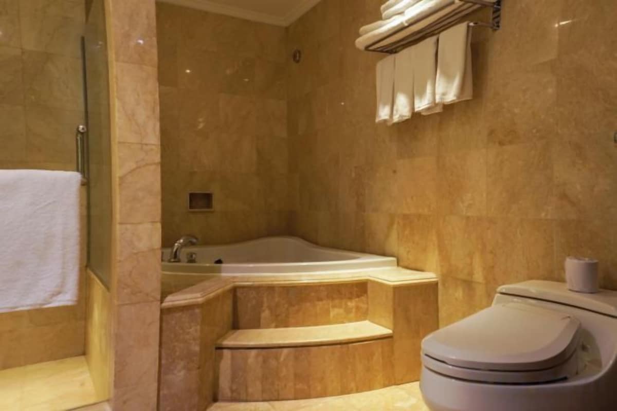 Baño | Bañera y ducha independientes y cabezal de ducha tipo lluvia