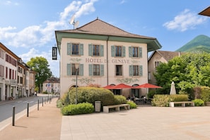 Façade de l’hébergement
