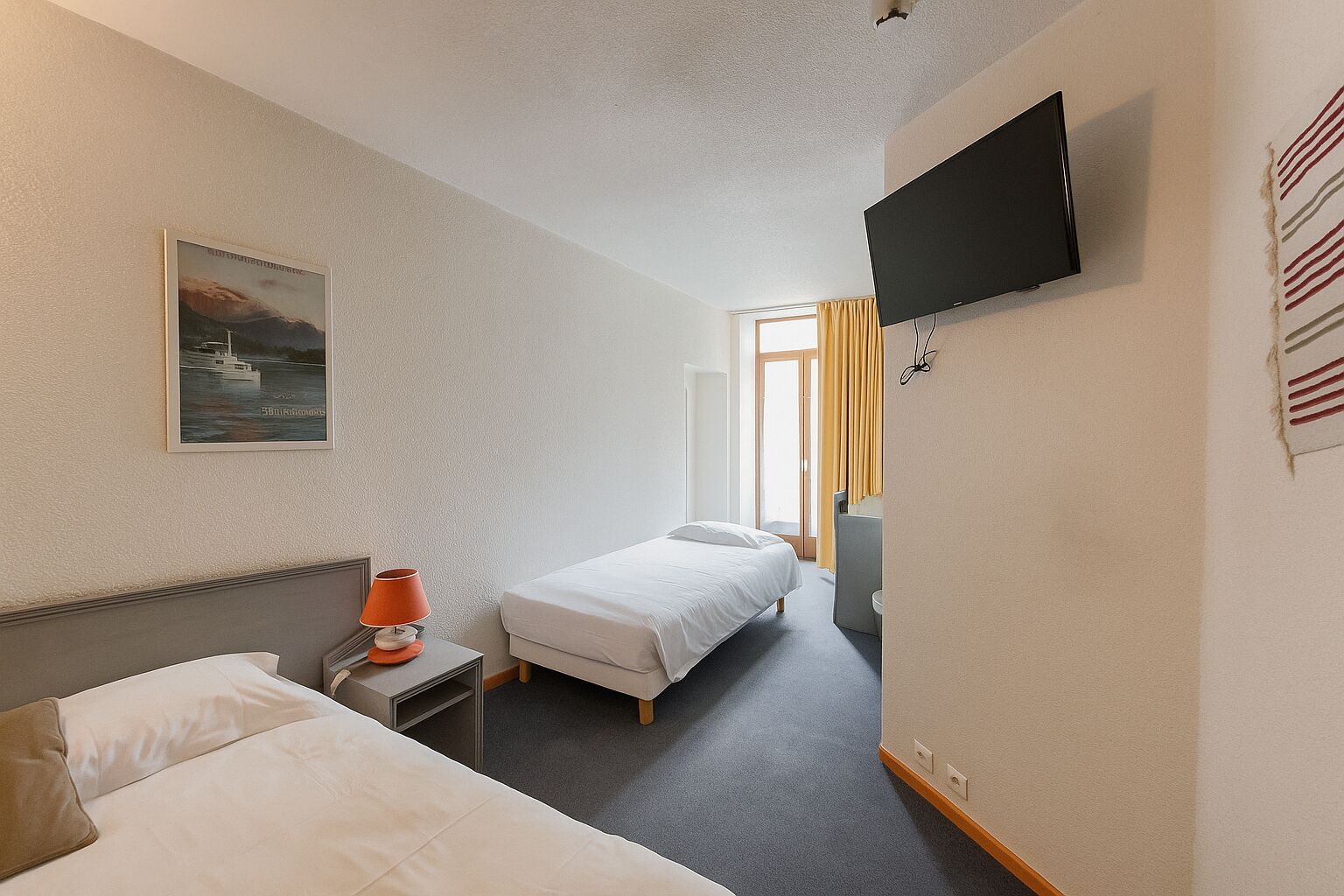 superior triple room | in-room safe, desk, soundproofing, iron/ironing board