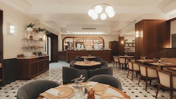 Daily buffet breakfast (EUR 18 per person)
