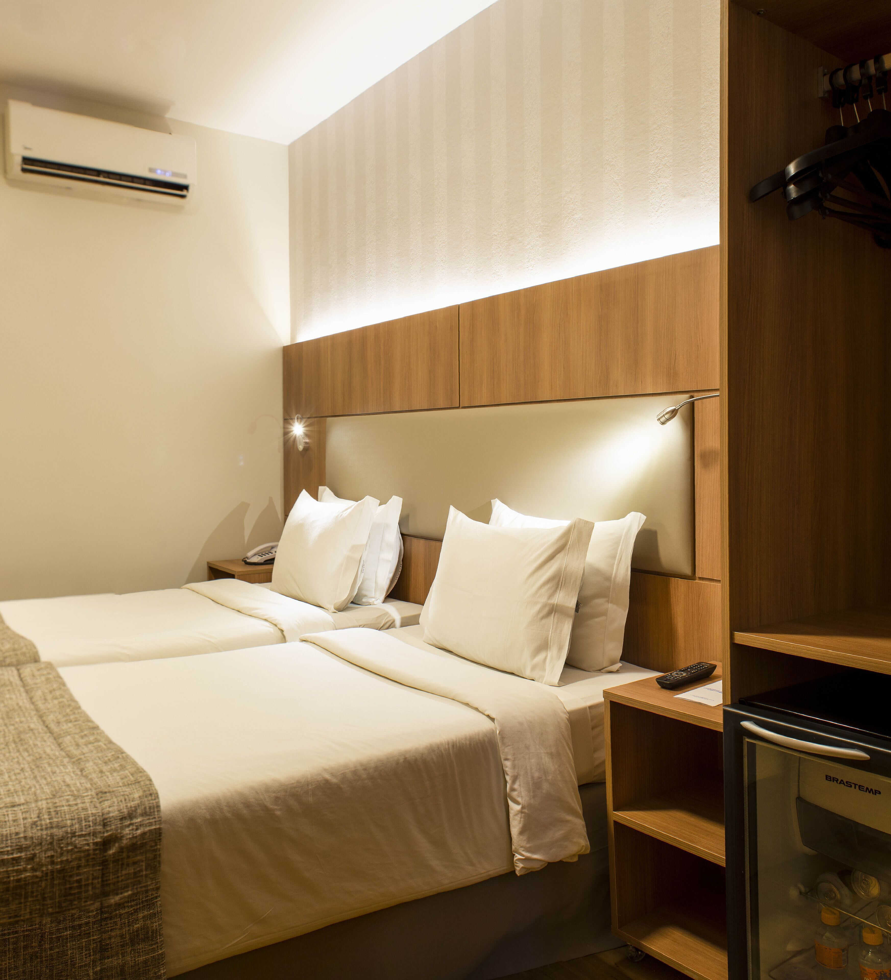 Minibar, in-room safe, blackout drapes, free WiFi