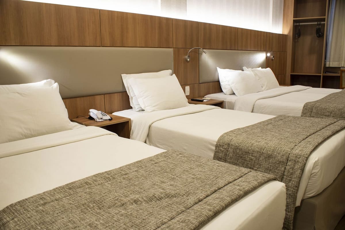 Minibar, in-room safe, blackout drapes, free WiFi