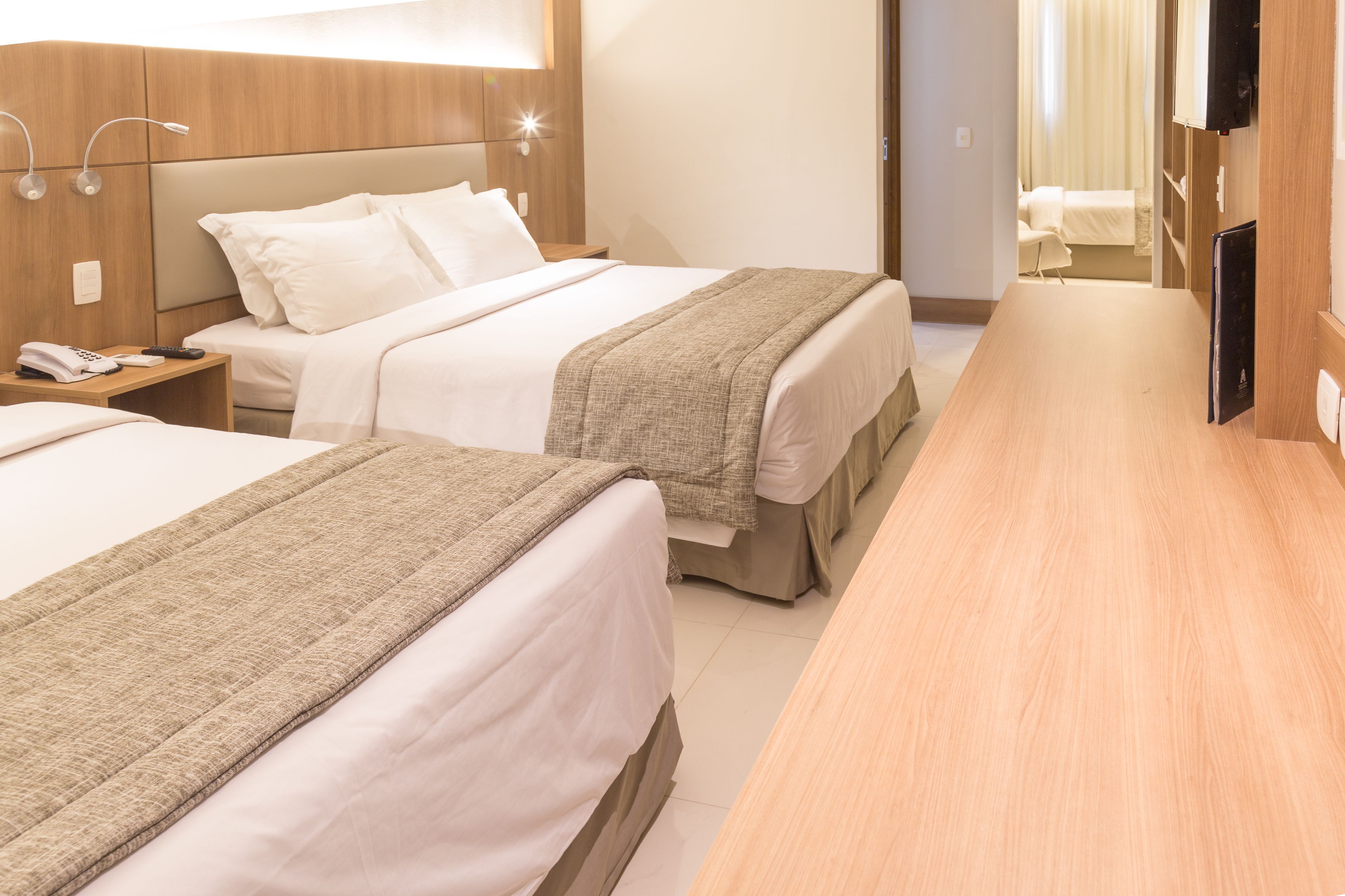 Minibar, in-room safe, blackout drapes, free WiFi