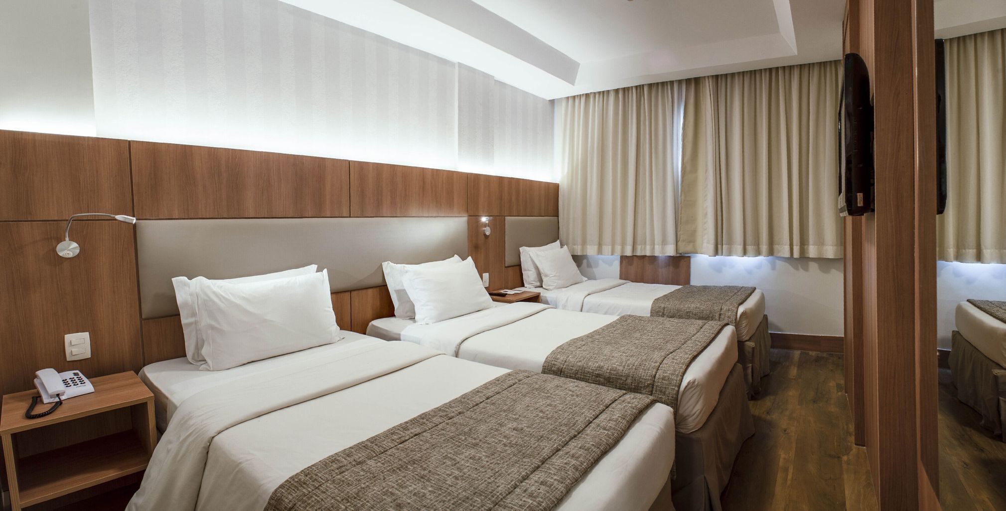 Minibar, in-room safe, blackout drapes, free WiFi