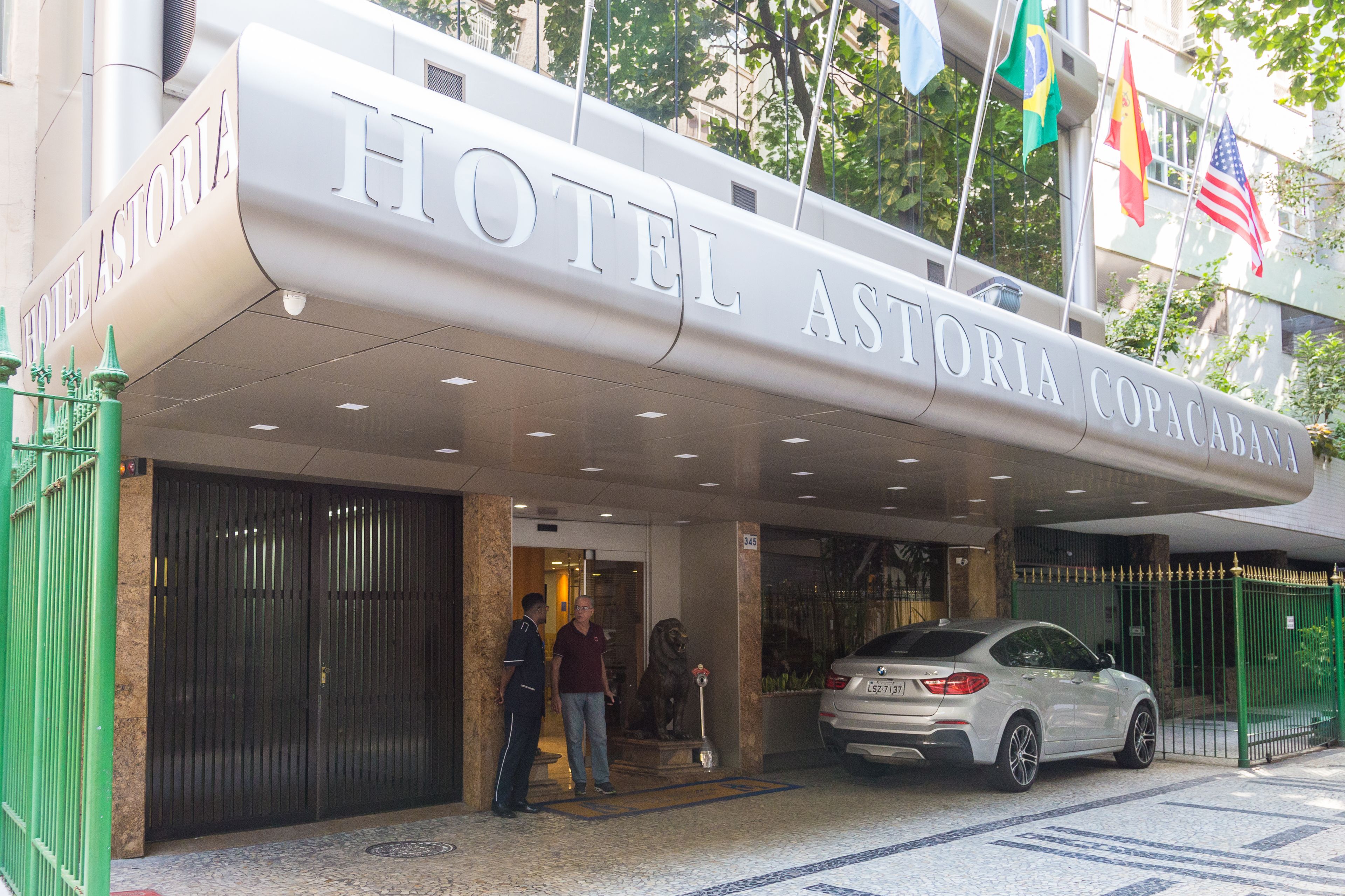 Façade de l’hébergement