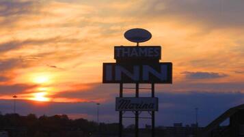 Front of property - evening/night