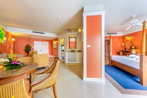 In-room safe, desk, blackout curtains, free cots/infant beds