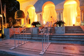 Entrada de la propiedad