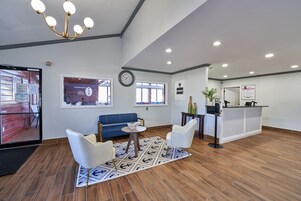 Sala de estar en el lobby