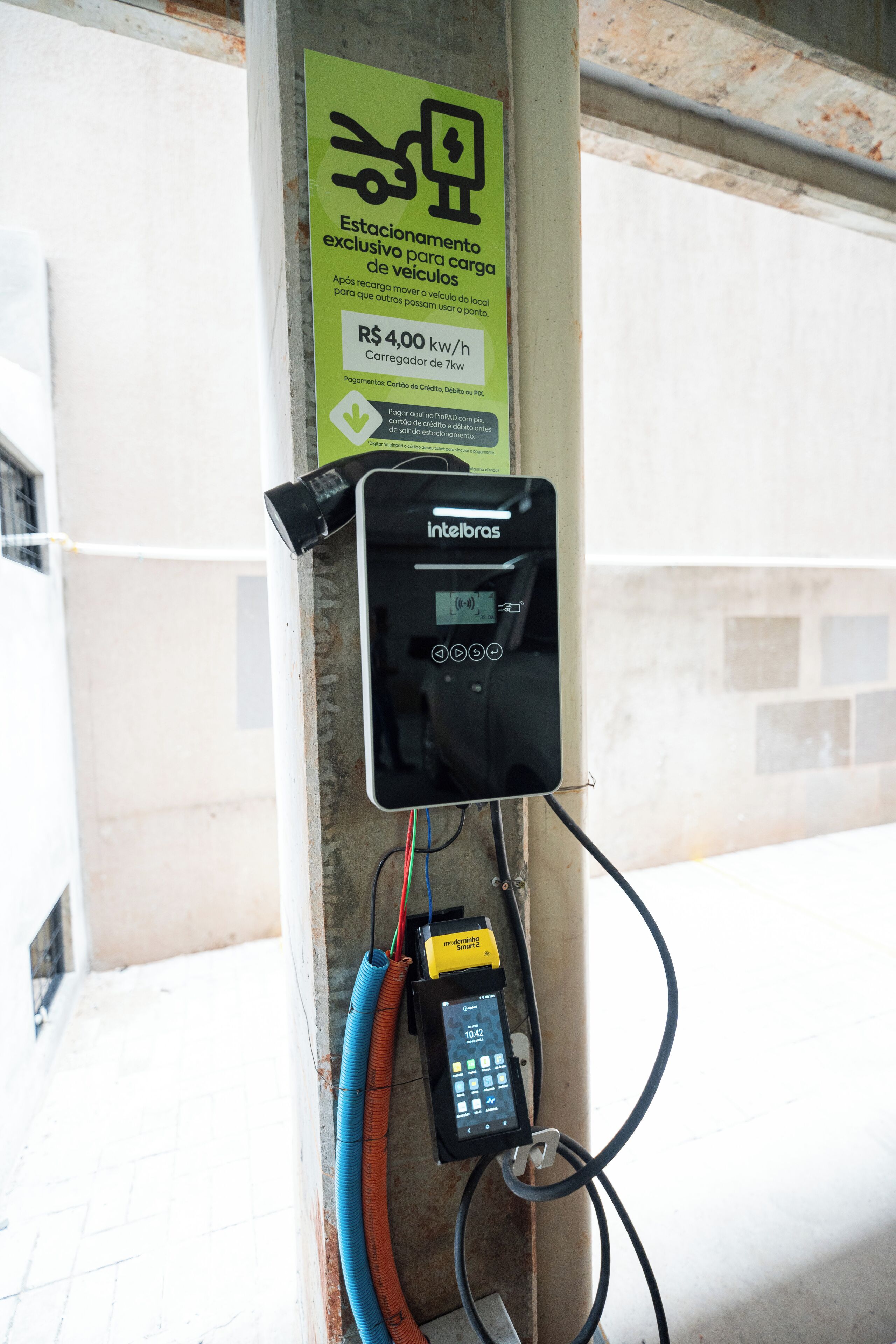 electric vehicle-charging station