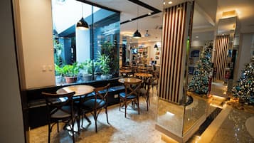 Lunch, dinner, brunch served; Brazilian cuisine