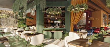 Lunch, dinner, brunch served; Brazilian cuisine