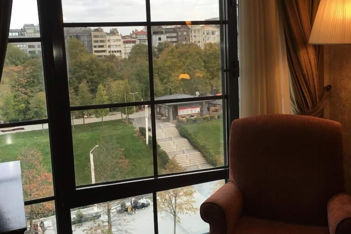 Deluxe Double Twin Bed Room, Park View | Premium bedding, pillowtop beds, minibar, in-room safe