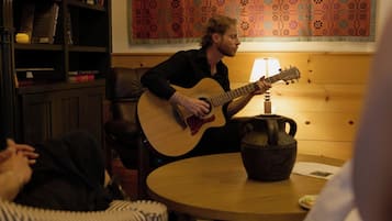 Sitteområde i lobbyen
